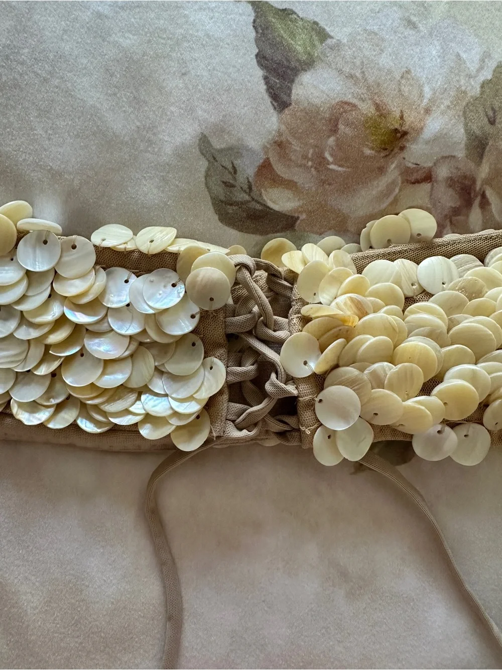 Mother of Pearl Shell Belt